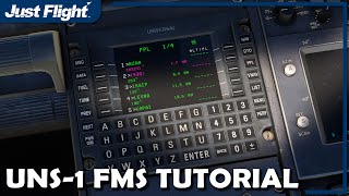 146 Professional MSFS v2 146 UNS1 Tutorial  Just Flight [upl. by Elleval]