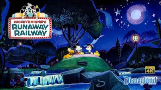 Mickey amp Minnies Runaway Railway Low Light 4K POV with Queue Disneyland 2023 05 31 [upl. by Darnall]