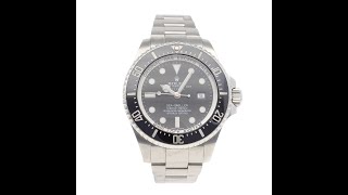 Rolex Sea Dweller Pre Owned Watch Ref 116610 [upl. by Nappy962]