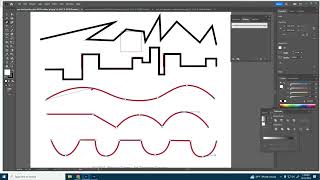 Pen Tool Practice Creating Paths using the pen tool in Adobe Illustrator [upl. by Ferrel]