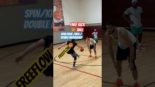 SPINKICKHEZI DOUBLE BackB‼️viralvideo reels basketball viralreels nba streetball hotsauce [upl. by Agnola]