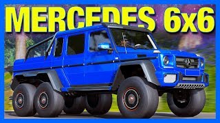 Forza Horizon 4  MERCEDES 6x6 Customization How To Unlock the 6x6 in FH4 [upl. by Arval]