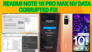 READMI NOTE 10 PRO MAX NV DATA CORRUPTED FIX [upl. by Consuelo]