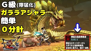 【MHXX】HR解放前で「G級獰猛化ガララアジャラ」をノーダメで…【強麻痺毒液】 [upl. by Onivla]