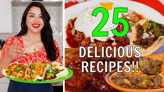 MEXICAN FOOD RECIPES DINNER COMPILATIONS  SATISFYING TASTY COOKING COMPILATIONS [upl. by Encratia]