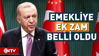 Emekli Maaşlarına Yapılacak Ek Zam Açıklandı  NTV [upl. by Oeram]