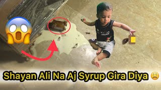 Shayan Ali Na Aj Syrup Gira Diya 😱  Malik Zeeshan vlog [upl. by Hunsinger]