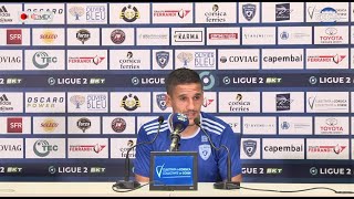 J3  Bastia 11 Nancy  Conf d’aprèsmatch de C Ben Saada [upl. by Budde828]