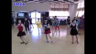 Ah Si｜Line Dance by Rita Masur｜初級開班排舞 [upl. by Awjan]