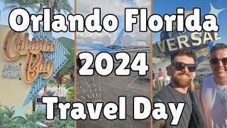 Orlando Florida 2024  Travel Day [upl. by Wittie]