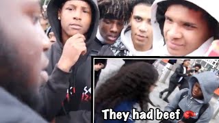 Lee sims had a fight with MkFray  Reubz4k Ks Ldn Ronzo Canking Rap Battle🔥 Stratford vlog [upl. by Llemar]