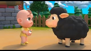 Baba black sheep Rhyme for kids black sheep cartoon nursery Nursery Rhyme baba sheep [upl. by Yblek609]