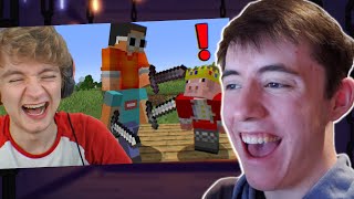 REACTION To Tommyinnit Minecrafts Funniest YouTuber Talent Show [upl. by Nnaj]