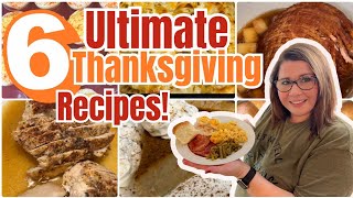 6 ULTIMATE THANKSGIVING RECIPES that you WILL Want on REPEAT  Quick amp Delicious Recipes [upl. by Seow352]