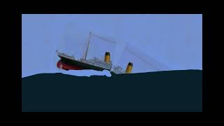 Titanic sinking animation [upl. by Nedle925]