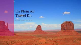 Plein Air Watercolor Travel Kit [upl. by Elton940]