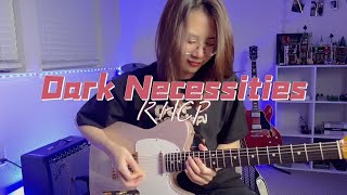 Dark Necessities  Red Hot Chili Peppers  Guitar Solo Cover [upl. by Letta]