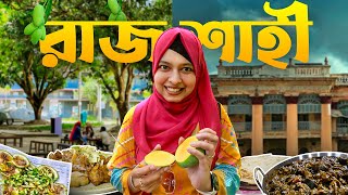 Tried all the Famous Food of Rajshahi  আম বাগান কালাই রুটি  Rajshahi Vlog [upl. by Joette5]