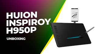 MESA DIGITALIZADORA PARA 2024  HUION INSPIROY H950P UNBOXING [upl. by Ivad241]