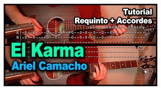 El Karma  Ariel Camacho TUTORIAL REQUINTO  ACCORDES [upl. by Andrea]