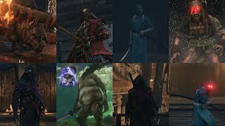 Ashina Castle  All Bosses  Sekiro Shadows Die Twice [upl. by Erme]