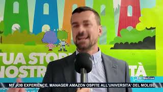 My job experience manager Amazon ospite alluniversità del Molise [upl. by Anertal]