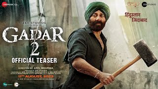 GADAR 2  Official Trailer SUNNY DEOL ANIL SHARMA AMEESHA PATELUTKARSH SHARMA gadar2 [upl. by Archibald372]