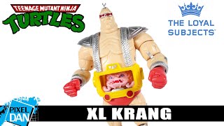 I Added Another Krang The Loyal Subjects XL Krang Ninja Turtles Review [upl. by Sanfred]