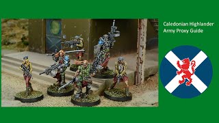 Infinity Caledonian Highlander Army ProxyPurchase Guide [upl. by Fital]