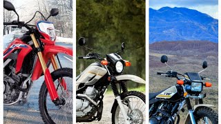 TW200 vs XT250 vs CRF300L Owner ComparisonDetailsOpinions [upl. by Nieberg]