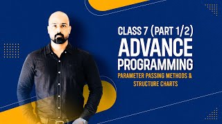 Advance Programming Class 7 Part 12  Parameter Passing Methods amp Structure Charts [upl. by Ahsiuqel844]