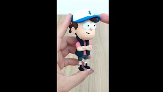 Gravity Falls  Dipper Pines Polimer Kil Figür Yapımı ✋🏻 reels tiktok shorts [upl. by Faucher273]