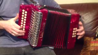 Lisheen red celluloid BC Accordion [upl. by Radnaxela]