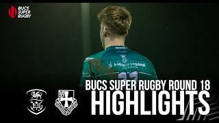 BUCS Super Rugby Highlights  Swansea vs Durham [upl. by Tisdale]