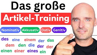 🛑 Das große ArtikelTraining  90 fallen hier durch 🛑 [upl. by Ydaj156]