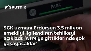 Emekli aylığını almak için bankamatiğe gidip kartını sokup şok yaşayacaklar Emekli zammı için krit [upl. by Gerg332]