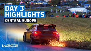 WRC2 Day 3 Highlights  WRC Central European Rally 2023 [upl. by Adnesor858]