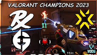 Winner to Grand Final EG vs PRX  Valorant Champions 2023 [upl. by Durrett]