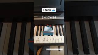 Titanic Piano Tutorial Notes shots piano titanic [upl. by Fidel]