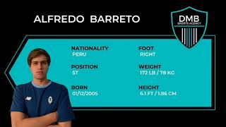 Alfredo Barreto ST Soccer Recruiting Video  Committed to Keiser University [upl. by Jacey]