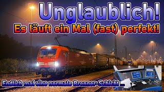 Unglaublich Endlich eine quotnormalequot Schicht am Brenner  Lokführer Tagebuch [upl. by Bobbye422]