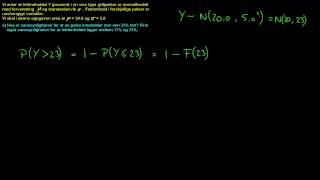 10a1  N01 aka Standardnormalfordeling Statistikk [upl. by Chancey]