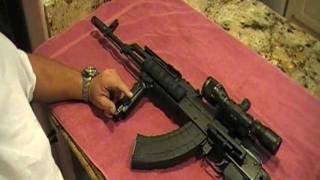 Ak47 wasr 1063 UTG tactical foregrip upgrade [upl. by Eugene]