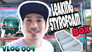 HOW TO FIX LEAKING STYROFOAM BOX  Easy technique and effective🎏🇵🇭 [upl. by Leodora]