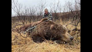 Kodiak Island 10foot Giant Alaskan Bear hunt [upl. by Kimber]