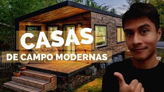 😮 casas de CAMPO MODERNAS con madera 01  Orlando González [upl. by Wallford]