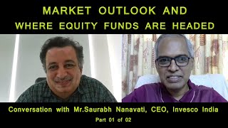 Are Market Valuations Fair I Interaction with Saurabh Nanavati CEO Invesco MF I Part 1 of 2 [upl. by Bohun]