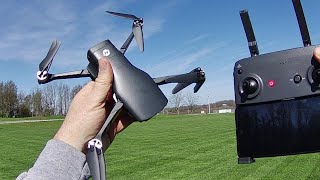 Holy Stone HS900 249g 3axis 4K Drone Flight Test Review [upl. by Gerdy]