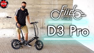 Bicicleta eléctrica Fiido D3 Pro review en español [upl. by Noitna]