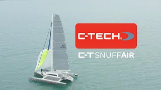 Shorthanded sailing Rapido 60 Trimaran with a 297sqm spinnaker [upl. by Oba760]